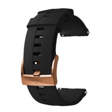 Силиконовый ремешок для Suunto Spartan Sport Wrist HR Black Copper Силиконовый ремешок для Suunto Spartan Sport Wrist HR Black Copper