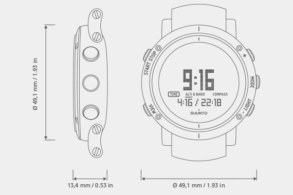 Suunto Core Brushed Steel Suunto Core Brushed Steel
