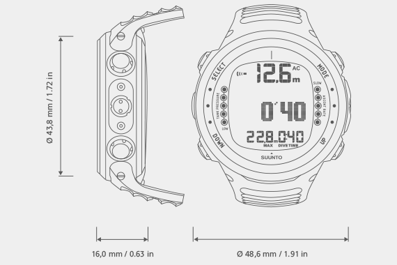 Suunto D4i Black Suunto D4i Black