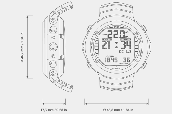 Suunto DX Titanium Suunto DX Titanium