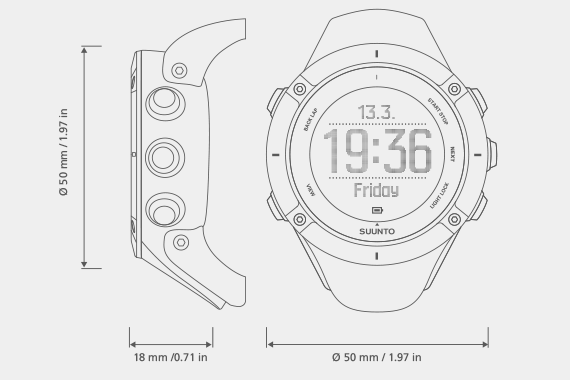 Suunto Ambit 3 Peak Black Suunto Ambit 3 Peak Black