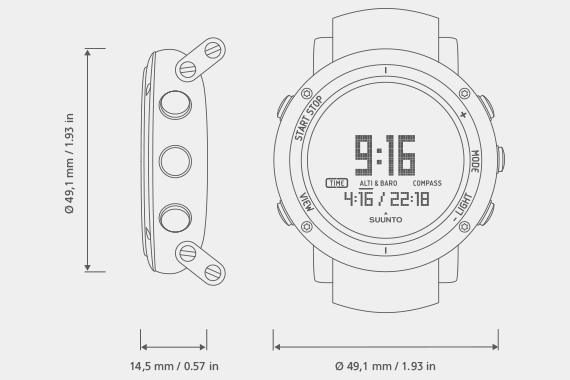 Suunto Core Alu Deep Black Suunto Core Alu Deep Black